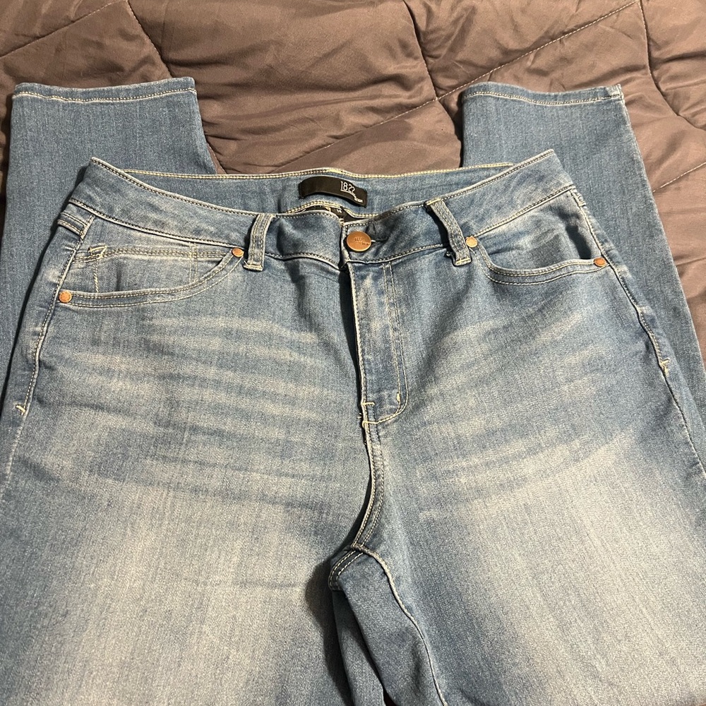 1822 Denim Light Blue Skinny Jeans